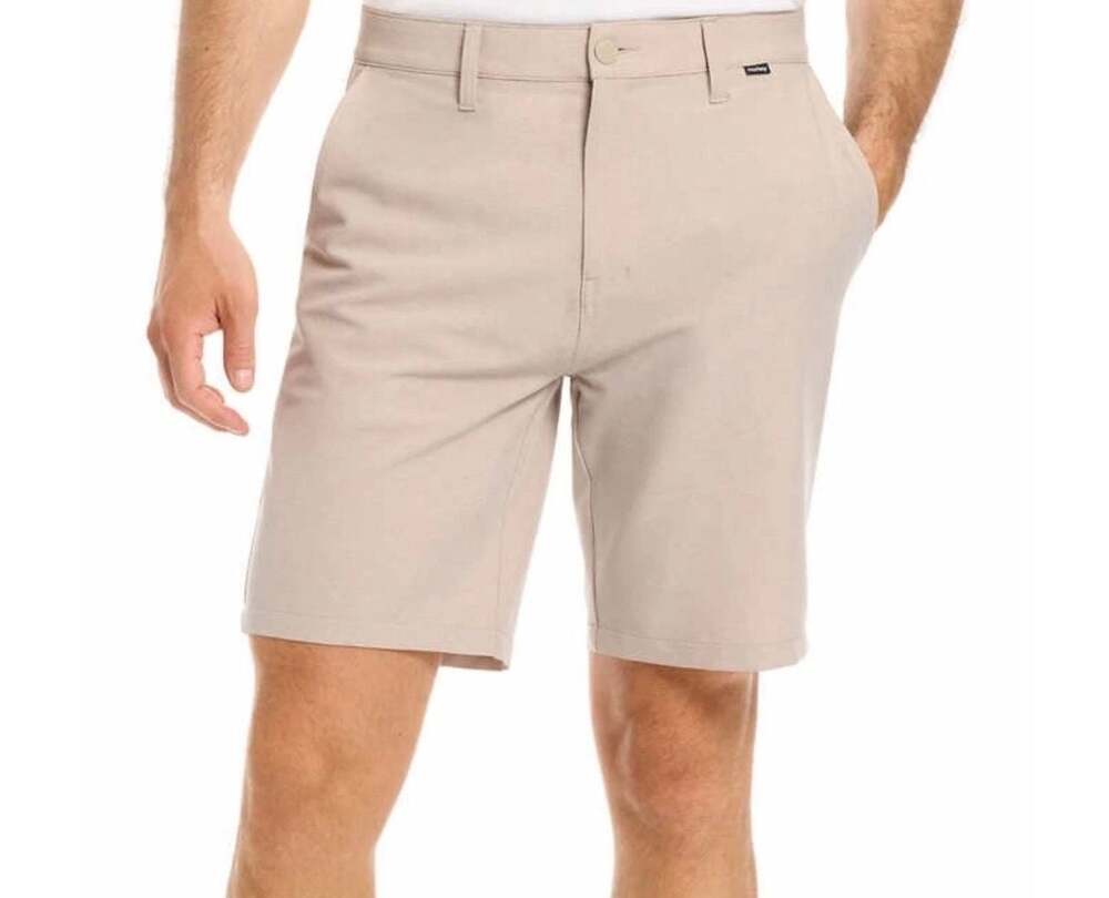 Hurley Men's Water Repellent Hybrid Shorts, Tan